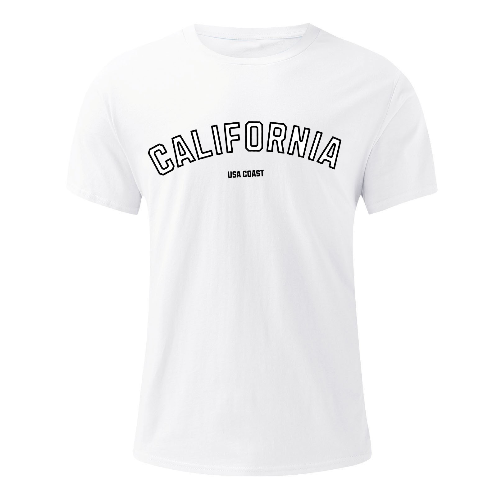 thumbnail image 2 of Camiseta oversize de verano para hombre - Cuello redondo y manga corta con estampado urbano - Camiseta deportiva holgada e informal, 2 of 5